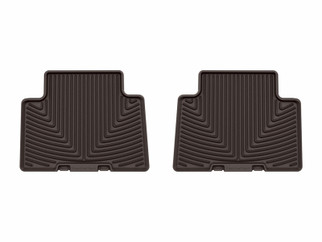 WeatherTech 23-26 Chevrolet Colorado 2nd Row Rear All-Weather Floor Mats - Cocoa