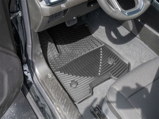 WeatherTech 23-26 Chevrolet Colorado 1st Row Front All-Weather Floor Mats - Black