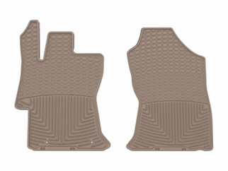 WeatherTech 18-23 Subaru Crosstrek 1st Row Front All-Weather Floor Mats - Tan