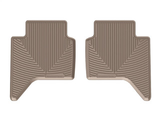 WeatherTech 19-25 Ford Ranger 2nd Row Rear All-Weather Floor Mats - Black