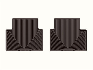 WeatherTech 18-23 Hyundai Kona 2nd Row Rear All-Weather Floor Mats - Cocoa