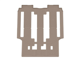 WeatherTech 25-26 Kia Carnival Two piece-2nd and 3rd row coverage Rear FloorLiner HP - Tan