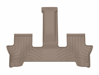 WeatherTech 24-26 Hyundai Santa Fe 2nd Row Rear FloorLiner HP - Tan