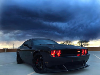 Oracle 08-14 Dodge Challenger LED Projector Headlight Halo Kit - Red