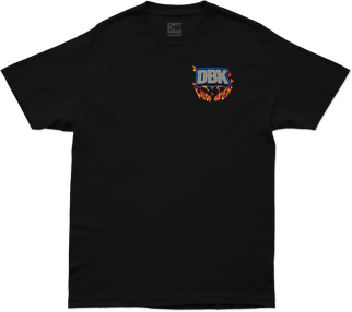 Wide Open Tee Black Md