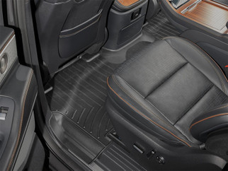 WeatherTech 25-26 Lincoln Navigator 2nd Row Rear FloorLiner 2pc - Black