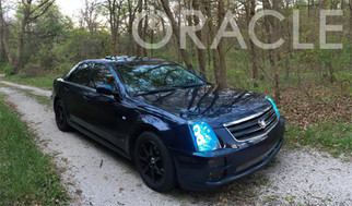 Oracle 05-12 Cadillac STS LED Headlight Halo Kit - UV/Purple