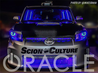Oracle 08-10 Scion xB LED Headlight Halo Kit - Green