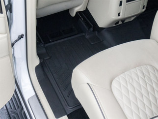 WeatherTech 19-24 Infiniti QX80 2nd Row Rear FloorLiner HP - Black