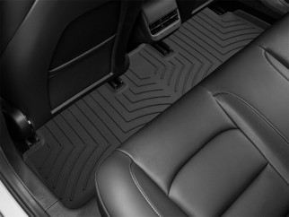 WeatherTech 17-23 Tesla Model 3 2nd row Rear FloorLiner HP - Black