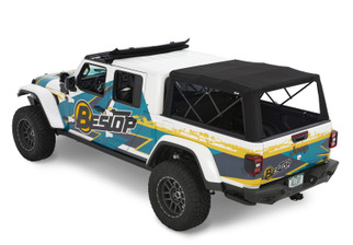 Bestop 20-26 Jeep Gladiator For 5 Ft. Bed Supertop For Truck 2 (Black Diamond)