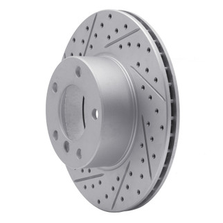 R1 96-03 BMW 525I (USA/Canada) Front Right Drilled & Slotted Geo-Carbon Rotor