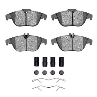 R1 08-17 Mercedes-Benz C180 (Mexico) Rear Semi Met Pads & Hardware Kit