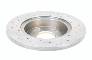 DBA 05-12 Chevrolet Cobalt (5 Lug) Rear 4000 Series Drilled & Slotted Rotors