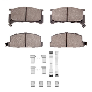 R1 1980-1989 Subaru GL Front R1 Semi Met Pads & Hardware Kit