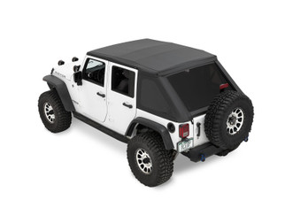 Bestop 07-18 Jeep Wrangler JK 4-Door Ascent (Black Diamond)