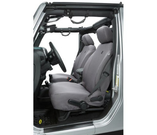 Bestop 13-18 Jeep Wrangler JK Front Seat Covers (Charcoal)