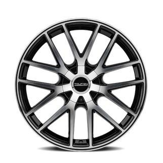 Touren 3260 TR60 18x8 / 5x110/115 BP / 40mm Offset / 72.62mm Hub Gloss Black Machined Wheel