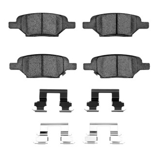 R1 2004-2012 Chevrolet Cobalt Rear R1 Ceramic Pads & Hardware Kit