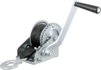 900 Lb Winch W/15' Strap