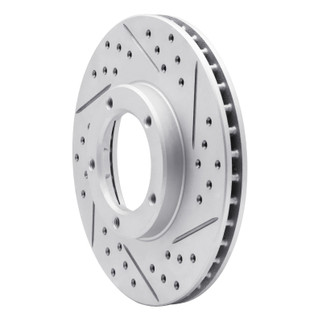R1 95-04 Toyota Tacoma Front Right Drilled & Slotted Geo-Carbon Rotor