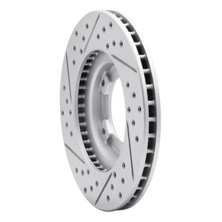 R1 95-04 Toyota Tacoma Front Right Drilled & Slotted Geo-Carbon Rotor