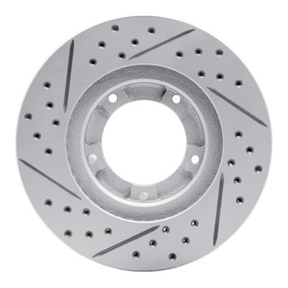 R1 95-04 Toyota Tacoma Front Right Drilled & Slotted Geo-Carbon Rotor