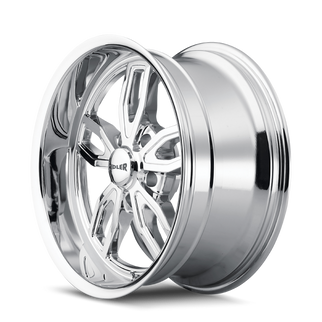 Ridler 608 20x8.5 / 5x127 BP / 0mm Offset / 78.3mm Hub Chrome Wheel