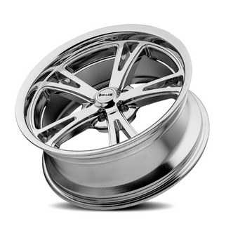 Ridler 606 18x9.5 / 5x127 BP / 0mm Offset / 83.82mm Hub Chrome Wheel