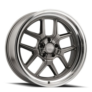 Ridler 610 20x8.5 / 5x127 BP / 0mm Offset / 83.82mm Hub Gloss Grey Polished Wheel