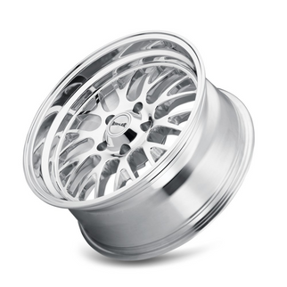 Ridler 607 20x8.5 / 5x120.65 BP / 0mm Offset / 83.82mm Hub Polished Wheel
