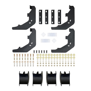 Westin 15-25 Ford F-150 SuperCab / 17-26 Ford F-250/350 SuperCab AT6 Running Boards - Black