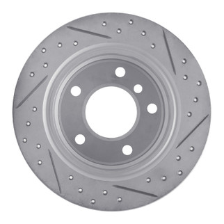 R1 96-02 BMW Z3 Rear Right Drilled & Slotted Geo-Carbon Rotor