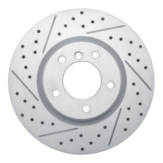 R1 95-02 BMW Z3 Right Front Drilled & Slotted Geo-Carbon Rotor