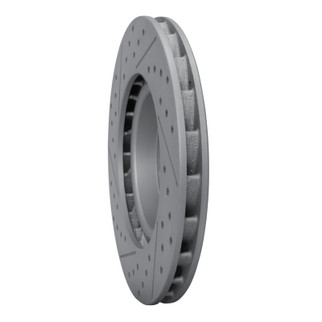 R1 95-02 BMW M3 Left Front Drilled & Slotted Geo-Carbon Rotor