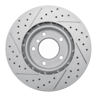 R1 95-02 BMW M3 Left Front Drilled & Slotted Geo-Carbon Rotor