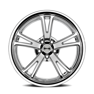 Ridler 606 20x10 / 5x120.65 BP / 0mm Offset / 83.82mm Hub Chrome Wheel