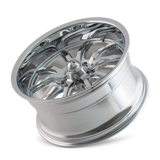 Ridler 650 18x9.5 / 5x114.3 BP / 0mm Offset / 83.82mm Hub Chrome Wheel