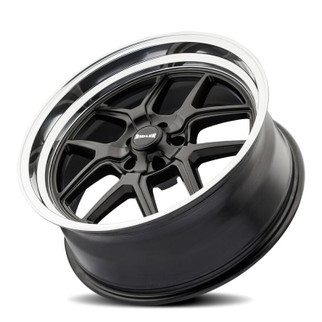 Ridler 610 20x10 / 5x127 BP / 0mm Offset / 83.82mm Hub Matte Black Polished Wheel