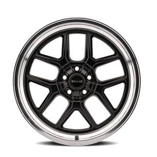 Ridler 610 20x10 / 5x120.65 BP / 0mm Offset / 83.82mm Hub Matte Black Polished Wheel