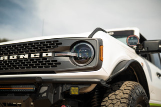 DV8 Offroad 2021-2025 Ford Bronco Black Headlights