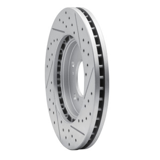 R1 91-96 Acura Nsx Front Left Drilled & Slotted Geo-Carbon Rotor