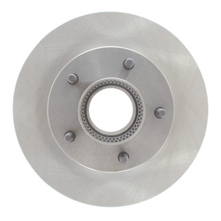 R1 94-95 Ford BRONCO Front Right Drilled & Slotted Silver Brake Rotor