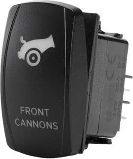 Front Cannons Dash Switch Pro Series Backlit