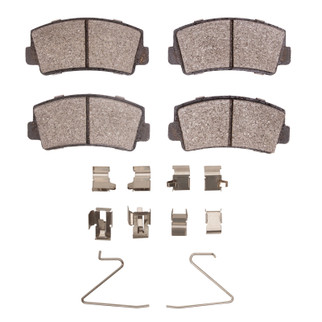 R1 1980-1985 Mazda RX-7 Front R1 Semi Met Pads & Hardware Kit