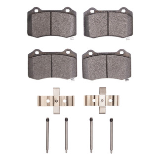 R1 2004-2024 Cadillac STS Rear R1 Semi Met Pads & Hardware Kit