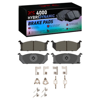DFC 89-94 Geo Metro Front 4000 HybriDynamic Brake Pads and Hardware Kit