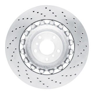 DFC 12-19 BMW M6 Left Rear Drilled Hi-Carbon Alloy Geomet Coated Rotor