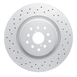 DFC 18-21 Subaru WRX STI Front Drilled Hi-Carbon Alloy Geomet Coated Rotor