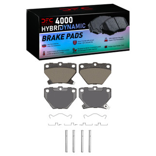 DFC 00-08 Pontiac Vibe Rear 4000 HybriDynamic Brake Pads and Hardware Kit